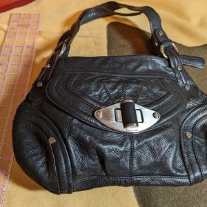B. Makowsky Large Leather Bag